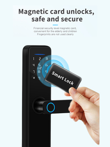 WiFi <b>Smart</b> Door <b>Lock</b> Tuya <b>Smart</b> Life APP Biometric Fingerprint Password Digital <b>Lock</b> <b>Smart</b> <b>Locks</b> Door Handle <b>Locks</b> 5050 - Product Image 4