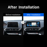 Android 10.0 12.3 pouces autoradio android unité principale pour 2016-2022 Peugeot 4008/5008 GPS Navigation Carplay