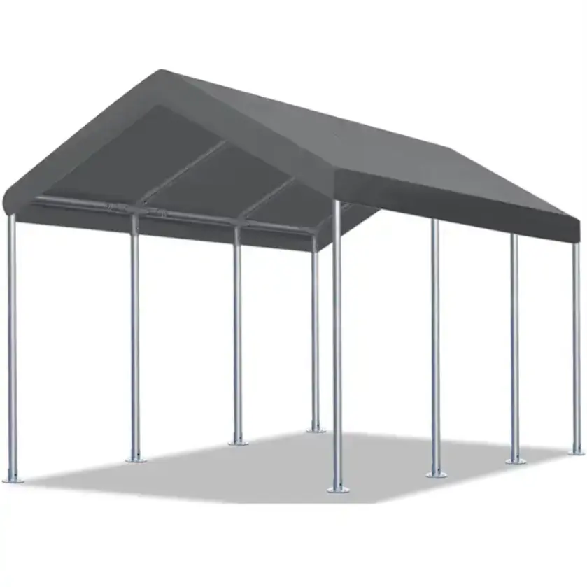 Ty 10X20 Ft Zware Stalen Structuur Autoschuur Auto Garage Metalen Carport Party Tent