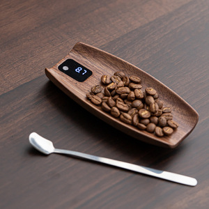 Báscula Electrónica para Té de Madera Maciza con Pantalla LCD para Accesorios de Ceremonia del Té - Product Image 1