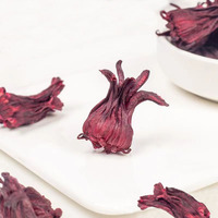 Thé de fleurs d'hibiscus séchées de haute qualité en vrac, Luo Shen Hua Mei Gui Qie, fleurs d'hibiscus rouges entières, Sabdariffa