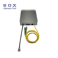 Módulo Amplificador de Fibra Óptica con Erbio (EDFA) de Alta Potencia de 1531nm, Amplificador Óptico de Banda C, Amplificador de Fibra de Baja Ruido y Alta Ganancia