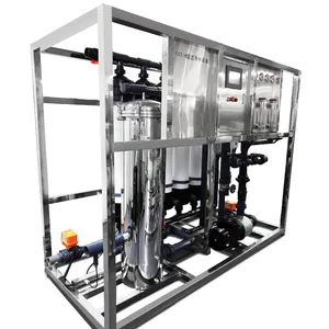 Sistem penyaring air UF modul membran Ultra filtrasi peralatan perawatan Harga pemurni air UV UF