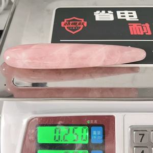 Großhandel Hochwertige Kristall Quarz Massage Zauberstab Heil kristall Massage Yoni Zauberstab für Frauen - Product Image 3