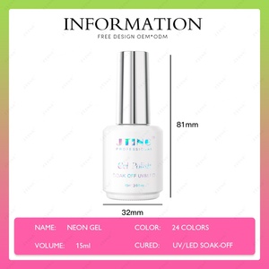 JTING – Collection de vernis gel néon 24 couleurs au design original amélioré – Fournisseur OEM de produits pour ongles – Livre de couleurs personnalisé gratuit – Vernis gel pour ongles - Product Image 2
