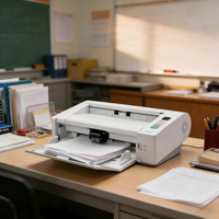 Scanner couleur automatique recto-verso A4 DR-M140 avec capteur CMOS 600x600 dpi, 40 pages/minute pour documents de bureau, factures, cartes d'identité