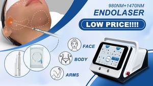 आईबैग हटाने फेस लिफ्ट एंडोलेज़र 980nm 1470nm वसा विलयन इंजेक्शन शरीर लिपोसक्शन/लिपोसक्शन 400 फाइबर वजन घटाने डिवाइस - Product Image 5