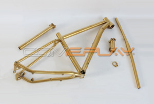 Vente en gros Cadre d'essieu traversant VTT en titane avec frein à disque et crochet de queue dissimulé pour vélos de montagne avec BSA <span class=keywords><strong>BB</strong></span> - Product Image 6