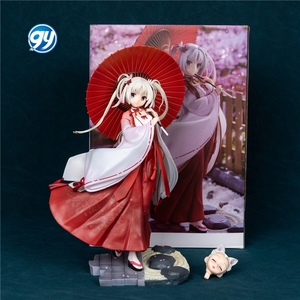 Figura de Anime de Senren <span class=keywords><strong>Banka</strong></span> Miyako Yuzuki Neko Mimi, Modelo de Sacerdotisa, Decoración de Escritorio, Manualidades de Plástico - Product Image 6