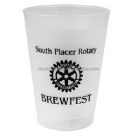 Gobelet réutilisable en PP dépoli de 12 oz avec logo personnalisé et couvercle – Style tendance USA pour l'extérieur, le bureau, les mariages et les fêtes