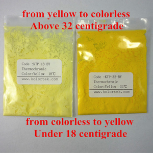 Temperatura de calor sensible en polvo pigmento termo crómico para tela plásticos pinturas - Product Image 3