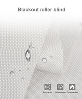 STARDECO haute qualité vision claire intérieur roller shade innovant sunscreen fabric 100% blackout sunscreen roller store