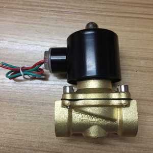 ROTK 2/2 directs-actiong normalement fermé AC220V 3/4 pouces DN20 Orifice 20mm laiton électrovanne - Product Image 1