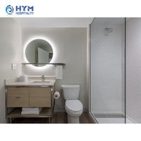 TownePlace Suites by Marroitt Meubles de chambre à coucher d'hôtel en bois moderne avec lit simple
