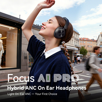 Nouveaux écouteurs sans fil hybrides supra-auriculaires ANC 2026 Oneodio Focus A1Pro avec annulation active du bruit