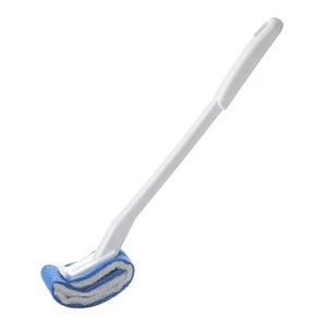 Toilet Brush Long <b>Handle</b> <b>Sponge</b> Head Soft Bristle No Rinse Cleaning Tool For Bathroom Use - Product Image 5