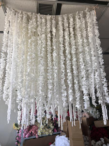 Decoración de Techo de Flores Artificiales Europeas Románticas Modernas Profesionales Vintage Personalizadas al por Mayor de Fábrica <span class=keywords><strong>para</strong></span> Bodas - Product Image 6