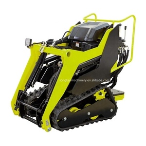 Hochwertiger CE EPA Mini Kompakt lader Kleiner Garten lader Ketten-Kompakt lader mit Holz greifer zum Verkauf - Product Image 3