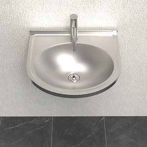 Tùy chỉnh thép không gỉ treo tường tay lưu vực bồn rửa hiện đại dễ dàng làm sạch duy nhất-lỗ vòi đánh bóng drainer lấy cảm hứng từ Nhà Tù - Product Image 3