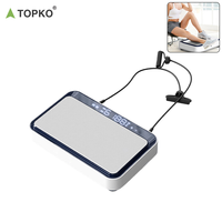 Appareil de vibration pour les jambes TOPKO de haute qualité, plaque vibrante pour le remodelage corporel et l'entraînement