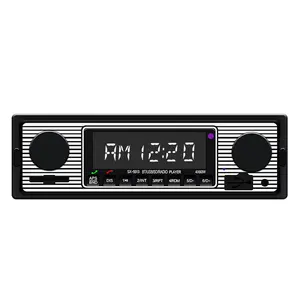 12V In-dash FM Aux In Receiver SD USB MP3 MMC WMA ISO Port Autoradio 1 Din Car Radio Car MP3 Player Stereo BT