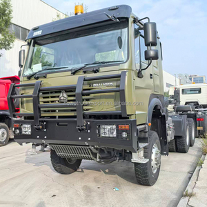 Nuevo SINOTRUK HOWO 6x6 430hp Tractor Truck Tractor Head Trucks Heavy Duty para la <span class=keywords><strong>venta</strong></span> - Product Image 2