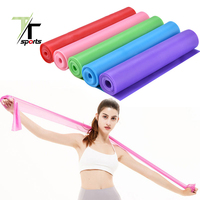 Banda Elástica de Resistencia para Yoga, Fisioterapia y Ejercicio en Casa, de Látex Ultraligero y Duradero, 1.5m*15cm