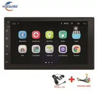 7インチTouch Screen Android 2 Din Car DVD Radio Multimedia Player GPS Navigation UniversalためNissan Peugeot Toyota Autoradio