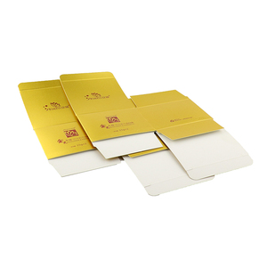 Tamaños personalizados impreso plegable arte papel embalaje caja de cosméticos correo embalaje de regalo - Product Image 6