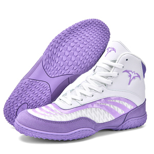 Coexistence 2026 Chaussures de combat professionnelles personnalisées avec logo pour haltérophilie, boxe et lutte en mesh pour hommes - Product Image 5