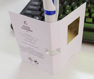 1ml 2ml 3ml 5ml 6ml香水瓶ホルダープロモーション香水サンプルディスプレイカード - Product Image 6