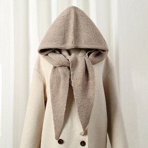 <span class=keywords><strong>Bufanda</strong></span> de invierno de Cachemira de lana suave para mujer, sombrero de punto de Pashmina bordado de alta calidad, bufandas <span class=keywords><strong>con</strong></span> <span class=keywords><strong>capucha</strong></span>, regalo de uso diario impreso - Product Image 1