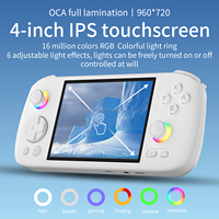 ANBERNIC-Mini machine à jeux vidéo Android 4 pouces, processeur Unisoc T802, écran IPS HD, RG406H