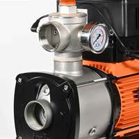 Pompe horizontale multi-étages à fréquence variable, pression constante, pour alimentation en eau à faible pression, entièrement en acier inoxydable, pompe électrique de surpression