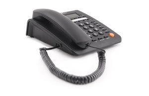 Téléphone analogique de base KNTECH, téléphone de bureau noir pour hôtel, KNM-<span class=keywords><strong>59</strong></span> - Product Image 4