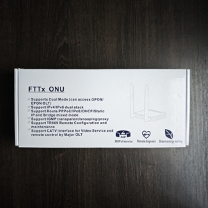 HUAWEI ZTE Compatible avec la vente en gros d'usine ZC-501W XPON ONU 1GE Port unique GPON EPON Double Mode Fibre ONT pour FTTH Haut Débit - Product Image 3