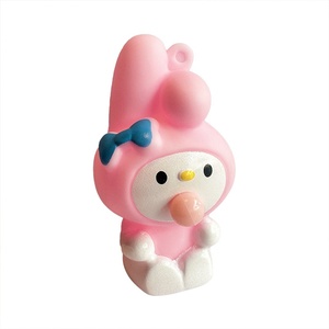 Popular Viral Capybara Stress-Relief Rubber Squishy <b>Toy</b> Pinch Fun Model with Bubble-Spewing Slow-Rebound Features Unisex Gift - Product Image 5