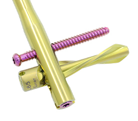 Distal Femur <strong>Nail</strong> for Fracture <strong>Fixation</strong> <strong>Intramedullary</strong> <strong>Nail</strong> System for Supracondylar and Femoral Shaft Fractures Titanium - Product Image 3