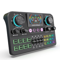 Carte son intelligente TNH SX03 à réduction de bruit, équipement de carte son en direct, ensemble de cartes son pour Tiktok, téléphone portable, ordinateur