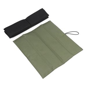 Coussin de siège pliable portable en toile imperméable avec technologie de couture pour le camping, la randonnée, les voyages et la plage - Product Image 4