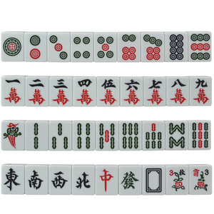 Ensemble <span class=keywords><strong>de</strong></span> carreaux <span class=keywords><strong>mahjong</strong></span> <span class=keywords><strong>de</strong></span> haute qualité, jeu <span class=keywords><strong>de</strong></span> Table en famille, voyage, amusant, chinois, nouvelle collection 2020 - Product Image 3