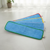Serpillère en microfibre avec cadre en aluminium, antibactérienne, réutilisable, durable, haute absorption pour plafonds, fenêtres, maison/usage double