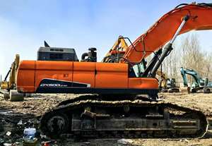 Excavatrice d'occasion Doosan DX55-9C DX500LC, bonne qualité, moteur Yanmar, composants principaux, 5 tonnes, fonctionnement en Corée, prix bas à vendre - Product Image 2