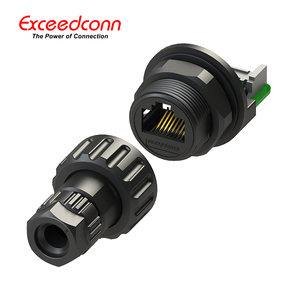 <span class=keywords><strong>Prise</strong></span> et <span class=keywords><strong>prise</strong></span> de courant IP68 <span class=keywords><strong>RJ45</strong></span>, connecteur de montage sur panneau <span class=keywords><strong>RJ45</strong></span>, connecteur étanche - Product Image 5