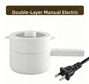 <span class=keywords><strong>Olla</strong></span> Eléctrica Antiadherente Multifuncional para Dormitorio y Hogar, <span class=keywords><strong>Olla</strong></span> Eléctrica para Cocinar Fideos, Vaporera para Estudiantes - Product Image 5