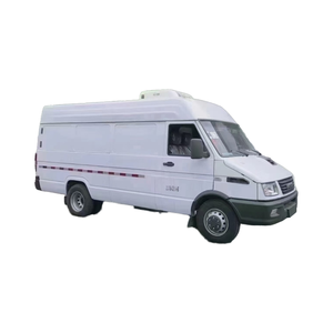 Nouveau véhicule de transport réfrigéré de Type mini Ivec Euro 5 Standard Diesel Fuel Automatic 4x2 Drive freeze truck - Product Image 1