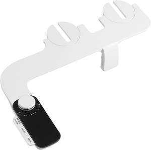 Venta al por mayor: Rociador de bidé autolimpiante de doble boquilla ultrafino, personalizado para inodoro, sin función Shattaf - Product Image 1