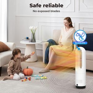 LEDディスプレイ付き電気ヒーター寝室クーラーとヒーターマシン - Product Image 3