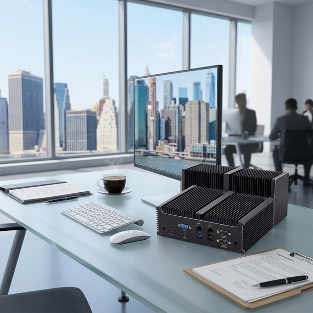 Customizable Intel Core I3 Mini PC 4GB RAM 128GB SSD Windows 10/11 Industrial Desktop OEM Logo US/CN Power Plug