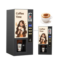YISO Multi-smaak Hete Dranken Automaat Zelfbediening Muntenautomaat Instant Koffiepoeder Automaat